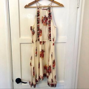 Floral short dress